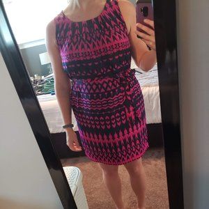 Forever 21 Contemporary Satin Dress with Tie